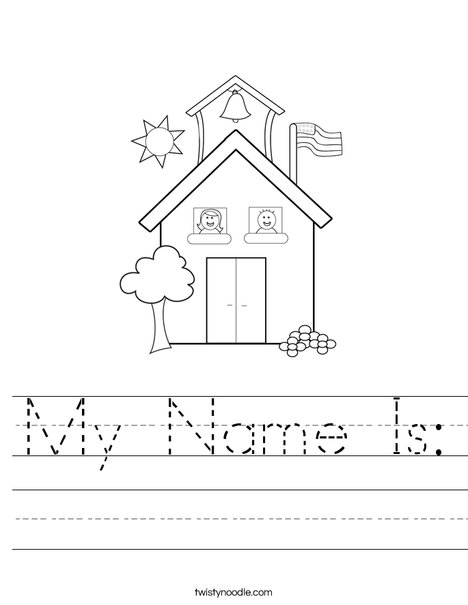 School with Kids Worksheet