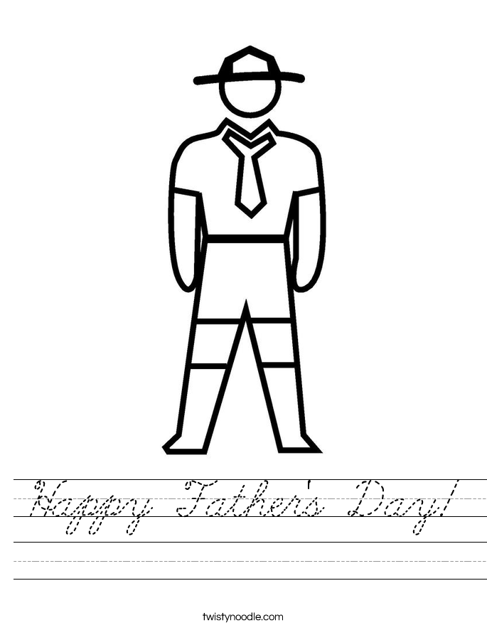 Happy Father's Day! Worksheet