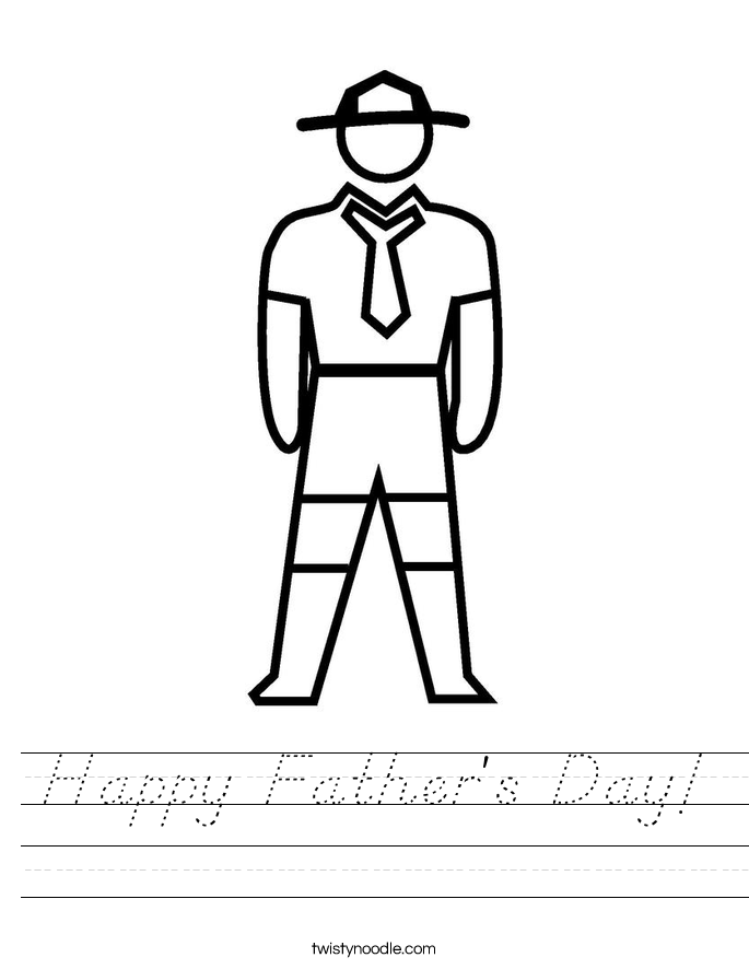 Happy Father's Day! Worksheet