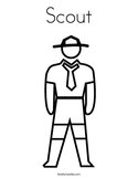 Scout Coloring Page