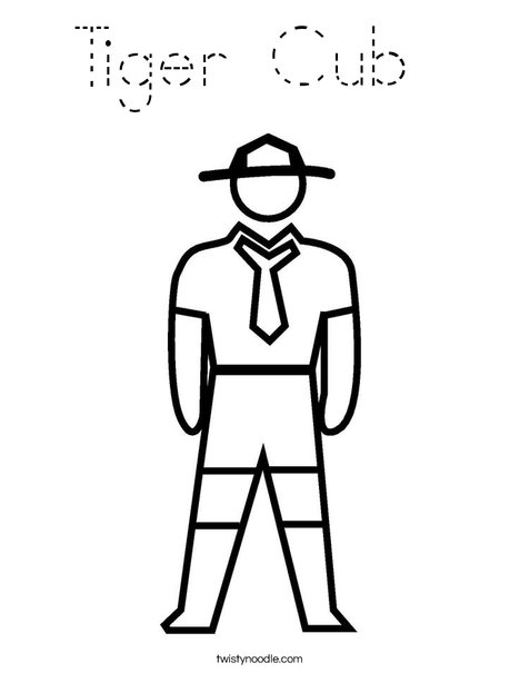 Scout Coloring Page