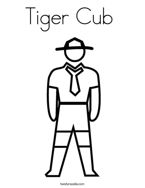 Scout Coloring Page