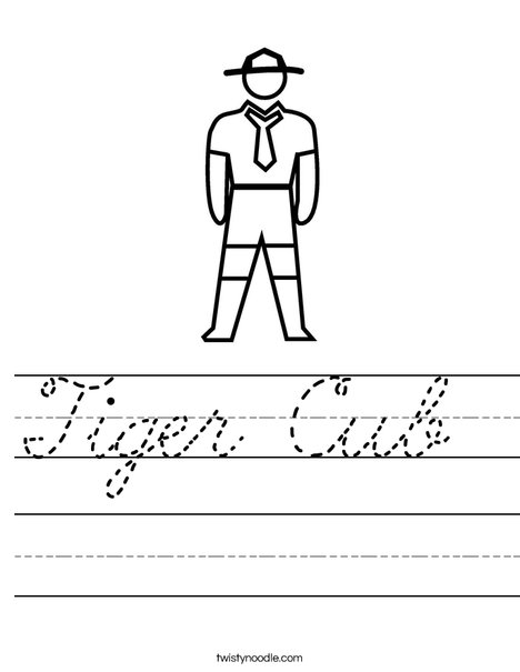 Scout Worksheet