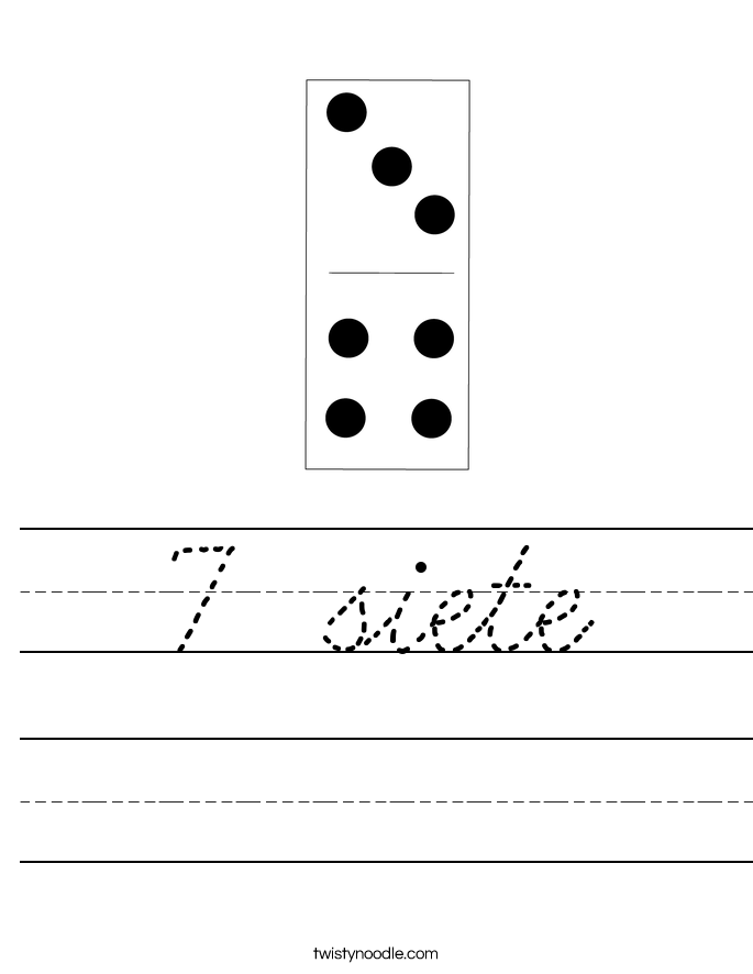 7 siete Worksheet