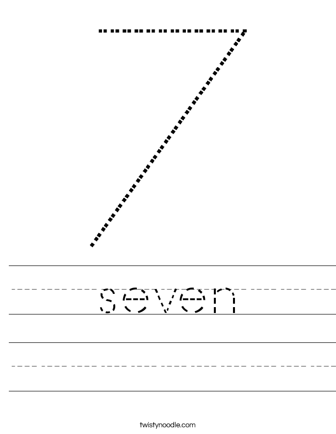 seven Worksheet