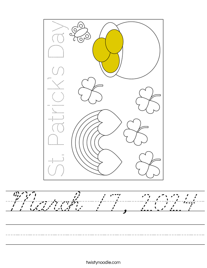 March 17, 2024 Worksheet