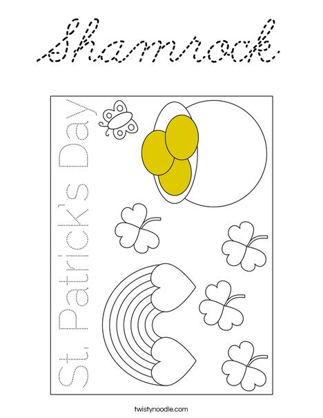 March 17th Coloring Page