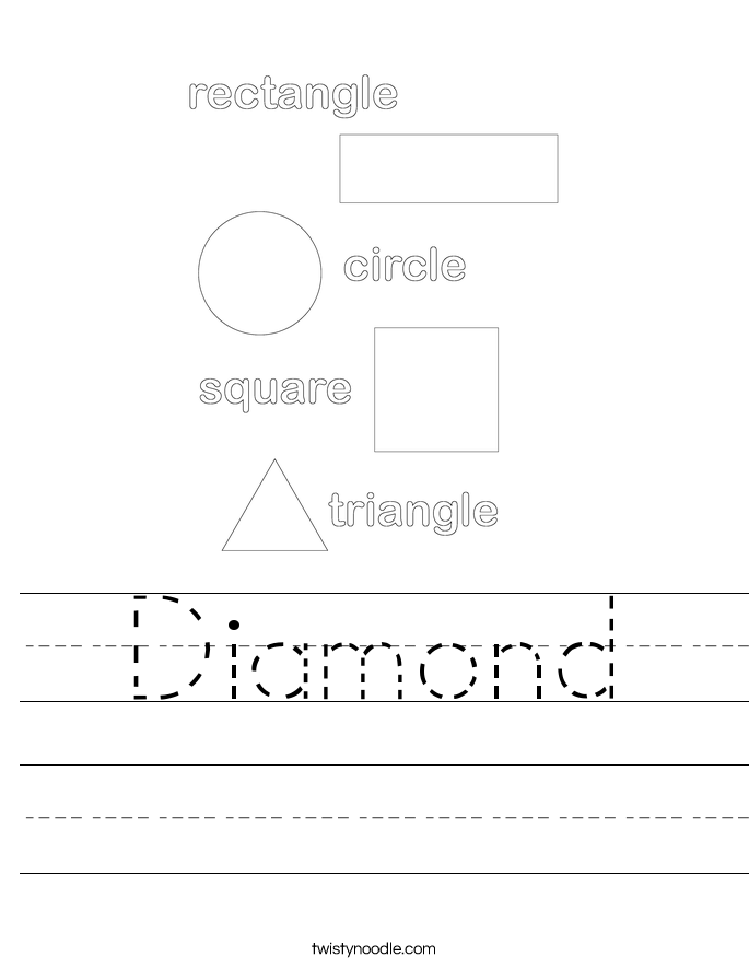 Diamond Worksheet