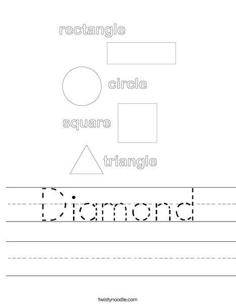 Shapes Worksheet