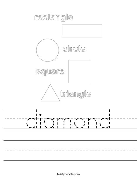 Shapes Worksheet