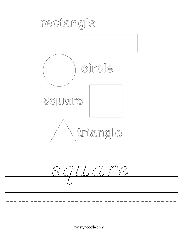 square Worksheet