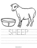 SHEEP Worksheet