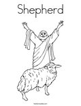 ShepherdColoring Page