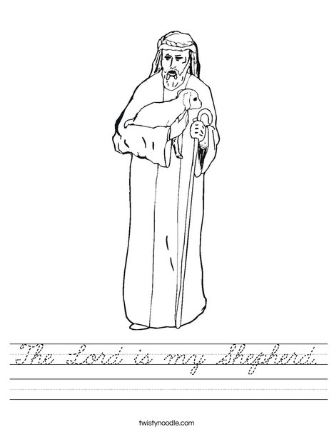Shepherd Worksheet