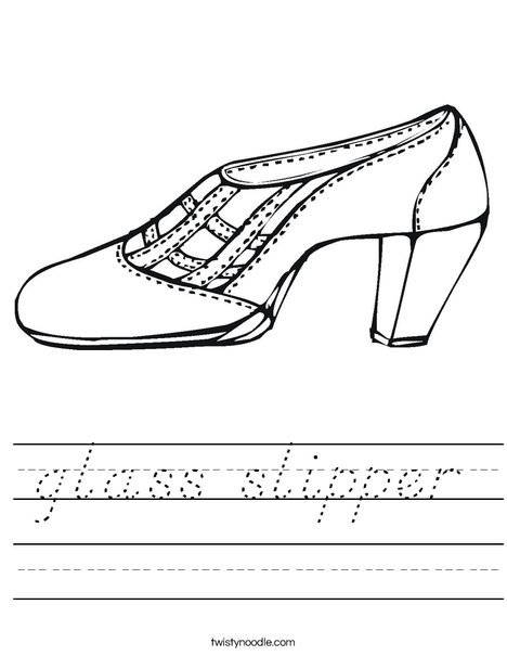 Shoe Worksheet