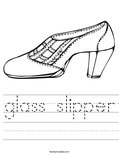 glass slipper Worksheet