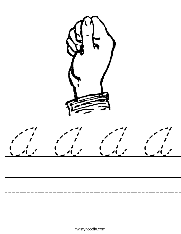 A A A A Worksheet