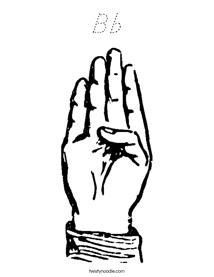 Bb Coloring Page