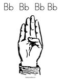 Bb  Bb  Bb Bb Coloring Page