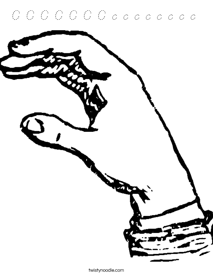 C C C C C C C c c c c c c c c  Coloring Page