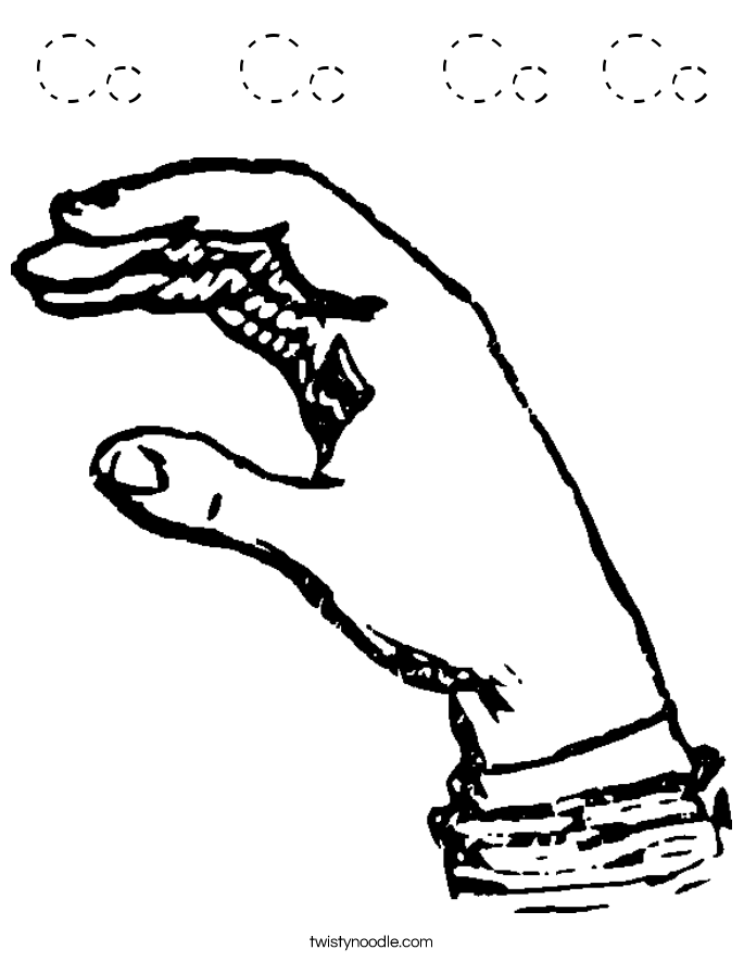 Cc  Cc  Cc Cc Coloring Page