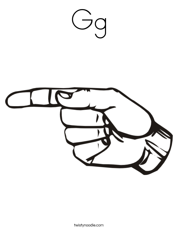 Gg Coloring Page