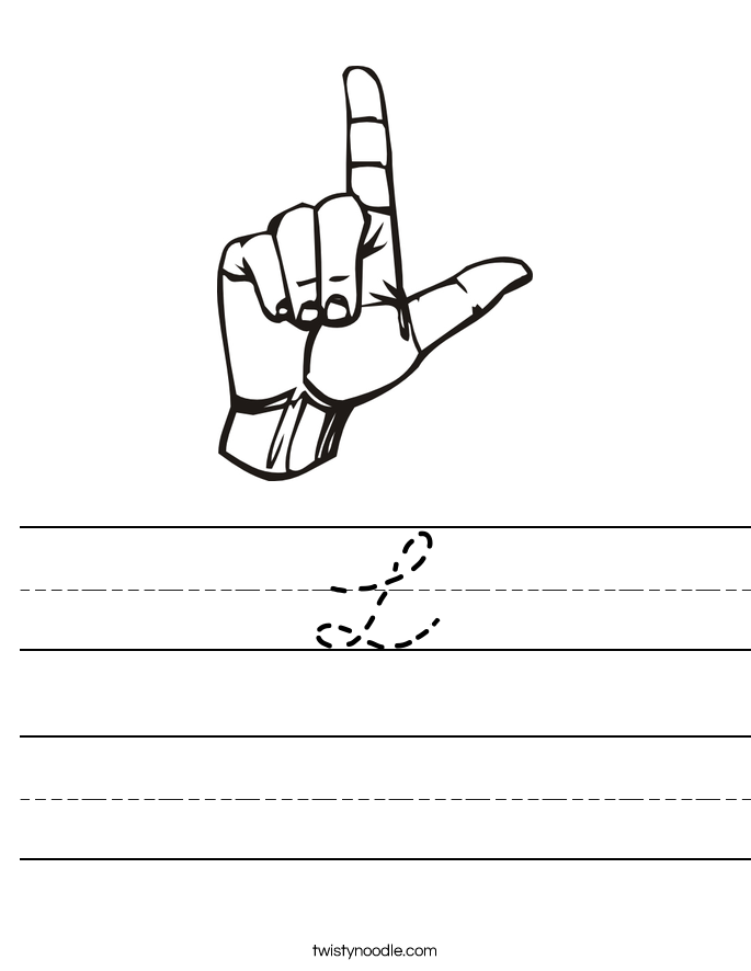 L Worksheet