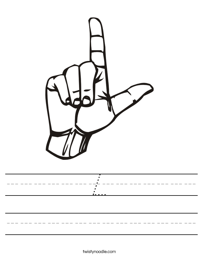 L Worksheet