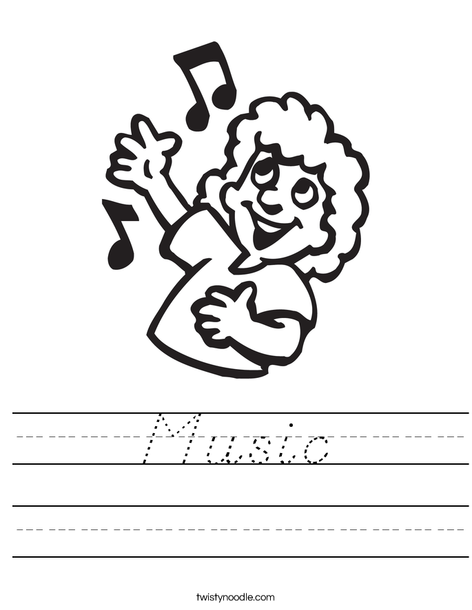 Music Worksheet