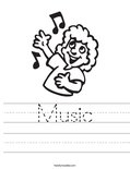 Music Worksheet
