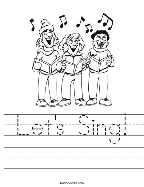 Singers Worksheet