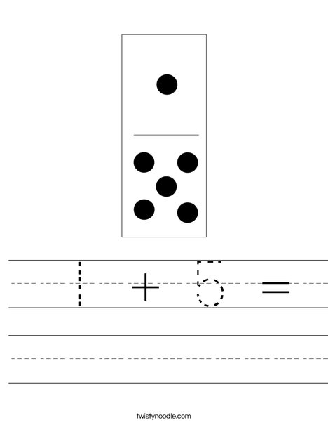 Domino Six Worksheet