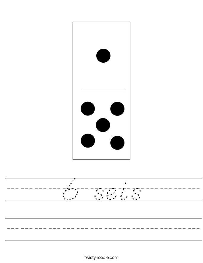 6 seis Worksheet