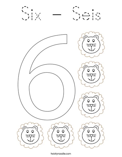 Elephant Six Coloring Page