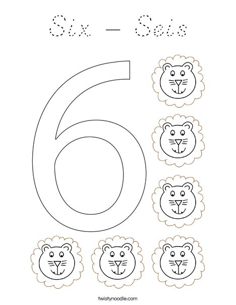 Elephant Six Coloring Page