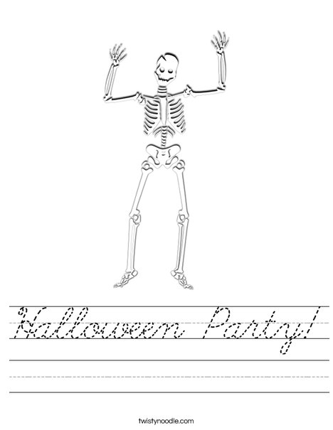 Skeleton Worksheet