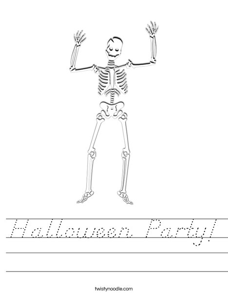 Skeleton Worksheet