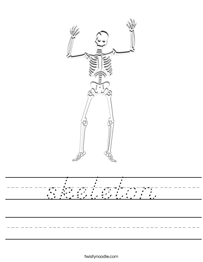 skeleton Worksheet