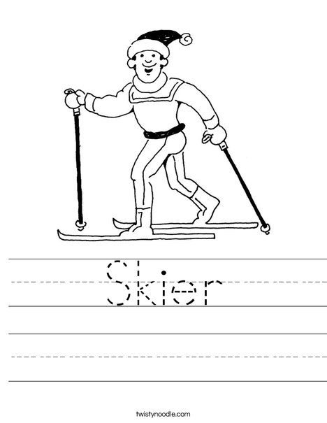 Skier Worksheet