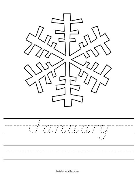 Let it Snow Worksheet