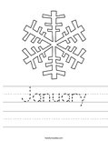 January Worksheet