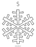  S  Coloring Page