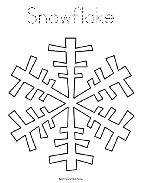 Let it Snow Coloring Page