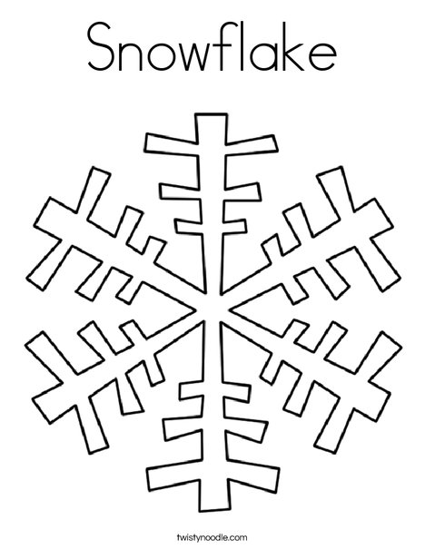 Let it Snow Coloring Page