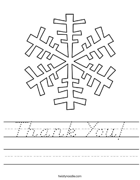 Let it Snow Worksheet