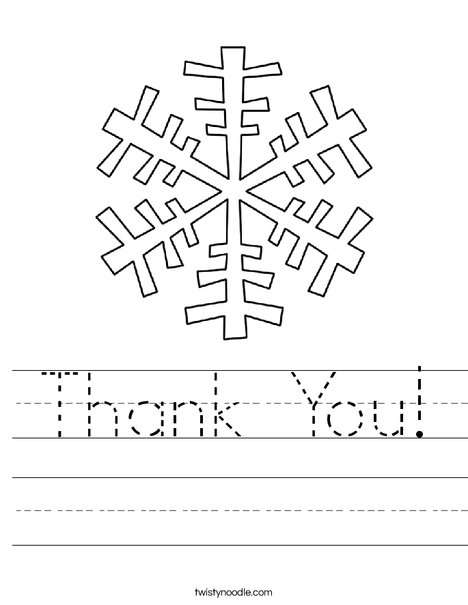 Let it Snow Worksheet