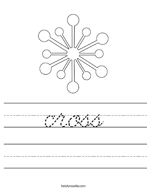 Snowflake Worksheet