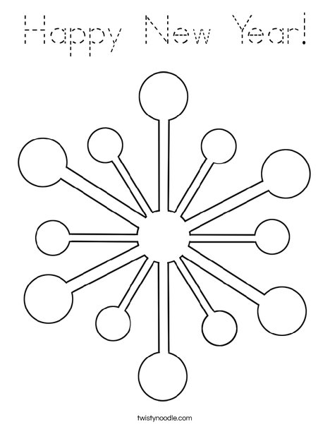 Snowflake Coloring Page