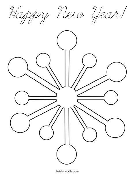 Snowflake Coloring Page