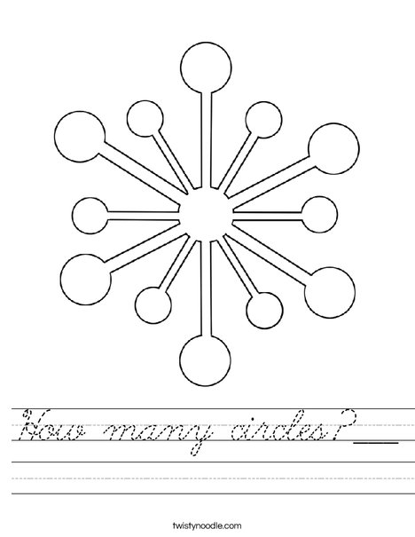 Snowflake Worksheet